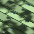 Etteri Silikónové puzdro pre iPhone 16 6,1" svetlozelená