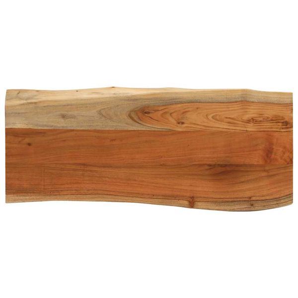 vidaXL Stolová doska 90x40x3,8 cm obdĺžnik akáciový masív živá hrana