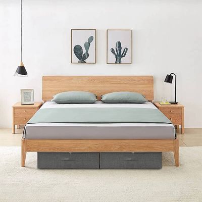 vidaXL Úložné boxy 2 ks látkové 70x40x18 cm antracitové