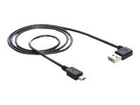 Kábel EASY-USB 2.0 Type-A samec zahnutý ľavý