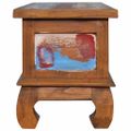 vidaXL TV skrinka 110x35x40 cm recyklované tíkové drevo
