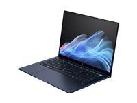 Copilot+ PC - 183° dizajn závesu - Intel Core Ultra 5 - 226V / až 4.5 GHz - Win 11 Pro - Arc Graphics 130V - 16 GB RAM - 512 GB SSD NVMe, TLC - 14" OLED IPS 2880 x 1800 (2.8K) @ 120 Hz - Wi-Fi 7, Bluetooth - atmosférická modrá - kbd: česká/slovenská