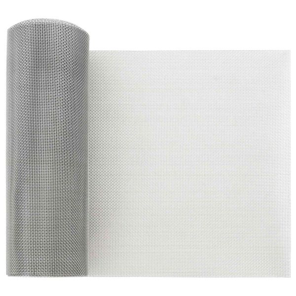 vidaXL Sieťová obrazovka 20 x 2000 cm 20 Mesh Nerezová oceľ 201