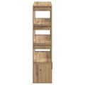 vidaXL Servírovacia skriňa dub artisan 30 x 80 x 119.5 cm