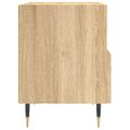 vidaXL Nočný stolík dub sonoma 40x35x47,5 cm kompozitné drevo