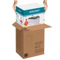 Úložný box na stavebnicu, 29 l, 4 poschodia Kruzzel 25758 Úložný box na stavebnici, 29 l, 4 patra Kruzzel 25758