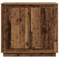 vidaXL Servírovacia skriňa Staré drevo 80 x 40 x 75 cm