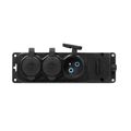 ORNO OR-AE-13166 zásuvka odolná gumená, 3x 230V, IP44