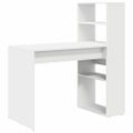 vidaXL Stôl Biela Kompozitné drevo 113 x 54 x 120 cm