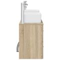 vidaXL Set kabinetov do kúpeľne 3 ks Dub sonoma 53 x 34,5 x 63 cm