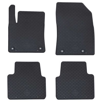 vidaXL Autokoberec 4 pcs Čierny vhodné pre CITROEN C3 AIRCROSS 2017-
