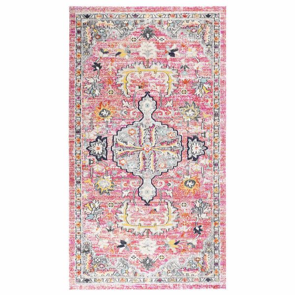 vidaXL Vonkajší koberec hladké tkanie 115x170 cm červený