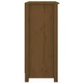 vidaXL Komoda medovo-hnedá 70x35x80 cm masívne borovicové drevo