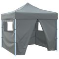 vidaXL Párty stan 291 x 291 x 315 cm Antracitová Oxfordská látka