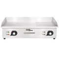 vidaXL Elektrická platnička z nehrdzavejúcej ocele 4400 W 71x43x24 cm