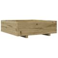 vidaXL Záhradný kvetináč 80x80x26,5 cm impregnovaná borovica