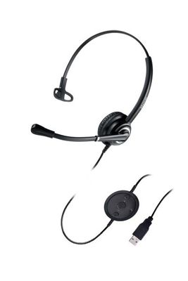 WELL Mairdi MRD-612 USB, náhlavka, jednoušna