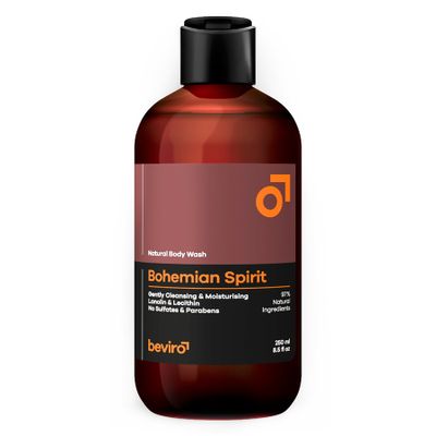 Prírodný sprchový gél BEVIRO Natural body wash Bohemian spirit 250 ml