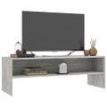 vidaXL TV skrinka betónovo-sivá 120x40x40 cm kompozitné drevo