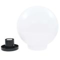 vidaXL LED lampy v tvare gule 2 ks, 30 cm, PMMA