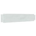 vidaxl Plot okolo trávnika 100 x 20 x 0.07 cm Pozinkovaná oceľ