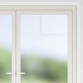 vidaXL Samolepiaca okenná fólia Frosted šedá 90 x 1000 cm PVC