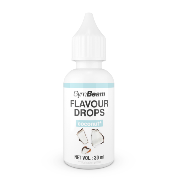 Flavour Drops - GymBeam, kokos