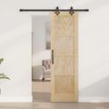 vidaXL Posuvné dvere ORKDAL 61 x 198,5 cm Borovicový masív Prírodná
