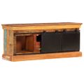 vidaXL TV skrinka 110x30x45 cm, recyklovaný masív