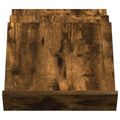 vidaXL Regál na časopisy Dymová dub 53 x 40 x 28,5 cm Kompozitné drevo