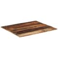 vidaXL Obdĺžniková stolová doska 70x80 cm, 15-16 mm, recyklovaný masív