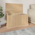 vidaXL Úložný box, dub sonoma, 70x40x38 cm, imitácia dreva