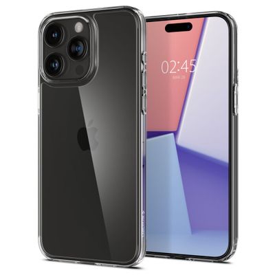 Puzdro Spigen Airskin Hybrid pre iPhone 15 Pro 6,1" priehľadné