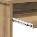 vidaXL Stôl Remeselný dub 106 x 41 x 88.5 cm Kompozitné drevo