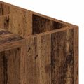 vidaXL Stôl Staré drevo Kompozitné drevo 109 x 50 x 78 cm