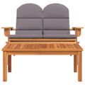 vidaXL 2-dielna záhradná sedacia súprava Adirondack akáciový masív