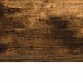 vidaXL Nástenný stôl Dymová dub Kompozitné drevo 100 x 45 x 30 cm