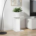 vidaXL Stojan na rastliny 2 ks Biela 25 x 25,5 x 40,5 cm