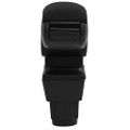 vidaXL Lakťová opierka do auta čierna 11x35x(32-49) cm ABS