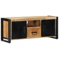 VidaXL TV skrinka 100x30x40 cm Masívne hrubé drevo Mango