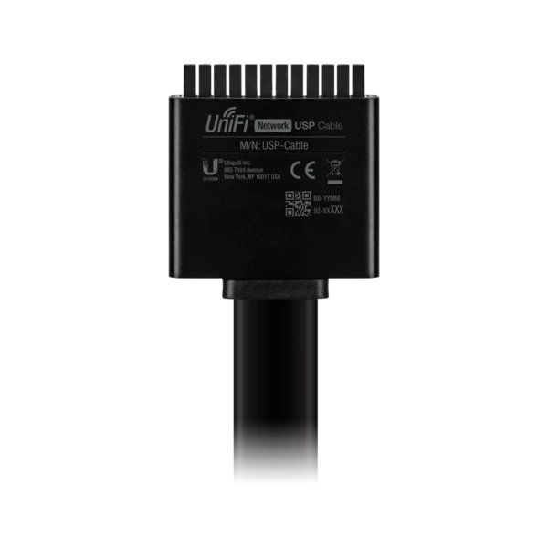 UBNT UniFi SmartPower Kábel, dĺžka 1,5m Kábel, napájací, UniFi SmartPower, čierny, 1,5m