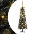 vidaXL Umelý vianočný stromček Zelená 120 cm PVC, plast a oceľ