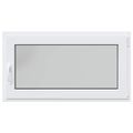 vidaXL Otočné a sklopné okno do suterénu RISOR 110 x 50 cm PVC a sklo