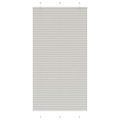 vidaXL plisovaná roleta svetlosivá 110x200 cm šírka látky 109,4 cm