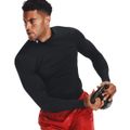 Kompresné tričko HG Armour Comp Mock LS Black - Under Armour, veľkosť L, veľkosť oblečenia L