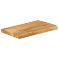 vidaXL Stolová doska živá hrana 40x30x2,5 cm masívne mango