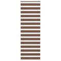 vidaXL Zebra roleta hnedá 80x200 cm šírka látky 75,9 cm polyester