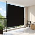 vidaXL Vonkajšia roleta Čierna 150 x 270 cm