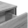 vidaXL Komoda sivá sonoma 97x32,5x74,5 cm kompozitné drevo