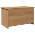 vidaXL Úložný box s vekom PANAMA 79x42x46 cm borovicový masív